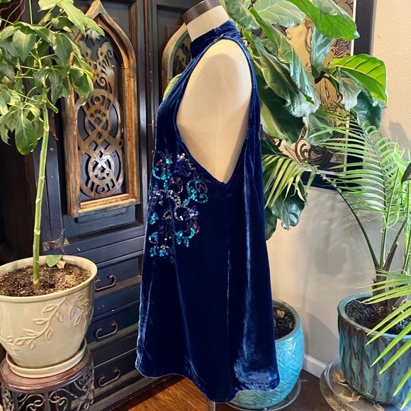 Free People Jill’s velvet sequin swing dress - Picture 11 of 14